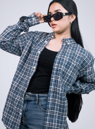 21 - Unisex Checked Shirt