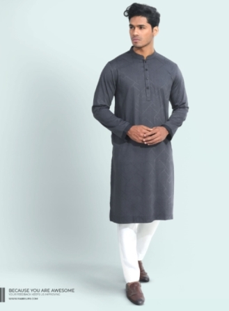 33 - Premium Jacquard Panjabi - Faith