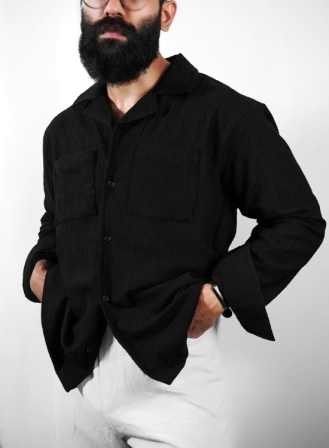 56 - Basics Relaxed Safari Shirt