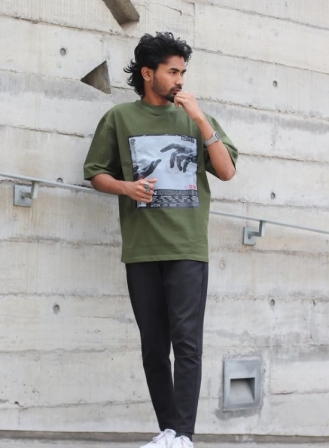 97 - Drop Shoulder  T-Shirt