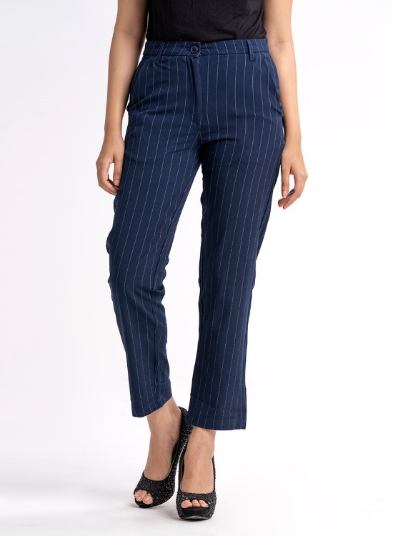 Blue Formal Pants