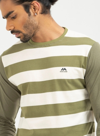 119 - Stripe Long Sleeve T-Shirt