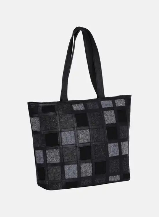 159 - Black Leather Bag