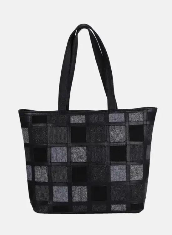 159 - Black Leather Bag