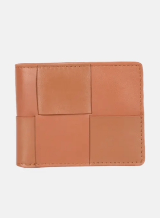 160 - Tan Genuine Leather Wallet