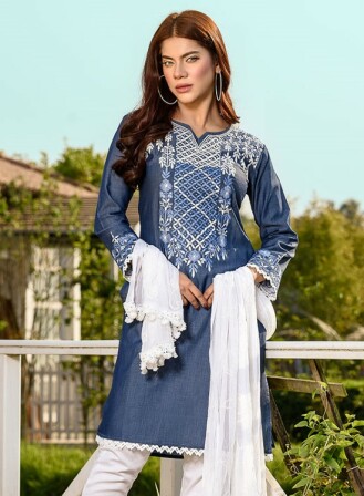 185 - Madison Indigo Kurti