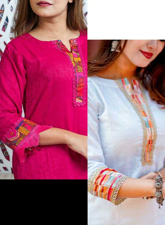 Two Piece Kurti Bundle